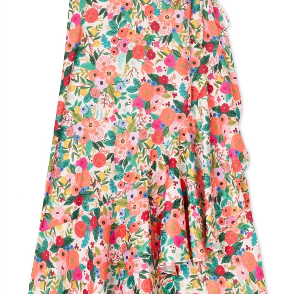 ISO Summersalt Rifle Paper Wrap Skirt